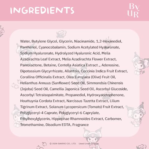 ByUR Vita Giving Sanrio Character Daily Aqua Serum Mask (30 - Product Imagery