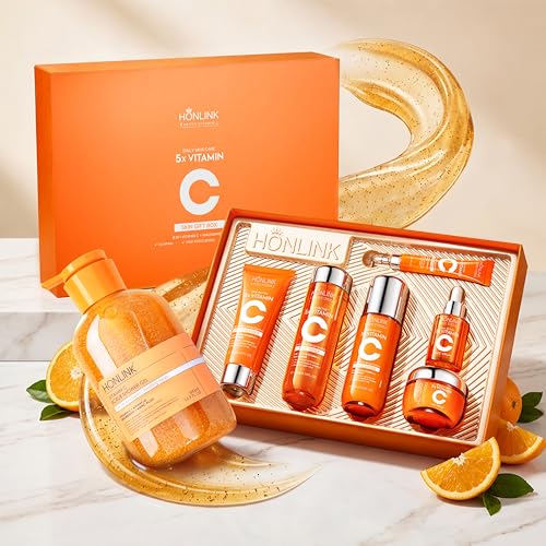 Vitamin C Skincare Gift Set, Face & Body Care Routine for - Product Imagery