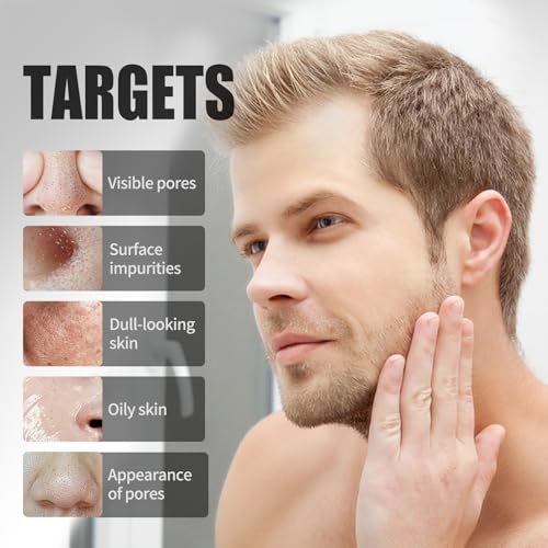 JVR Peel Off Face Mask, Blackhead Mask for Men, Charcoal Peel - Product Imagery