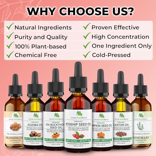 Rosehip Oil, 100% Pure, Raw, Cold Pressed, Unrefined, - Product Imagery
