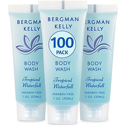 BERGMAN KELLY - Travel Size Body Wash - 1 fl oz, 100 PK, Tropical Waterfall – Tropical Waterfall