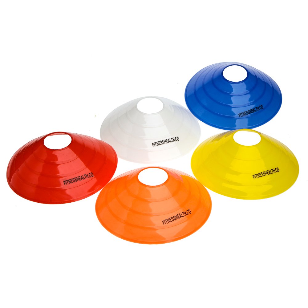 Fitness Health Football Fitness Training Set - Sports Exercise and Strength Equipment - Home Gym Workout - Includes 3 x 