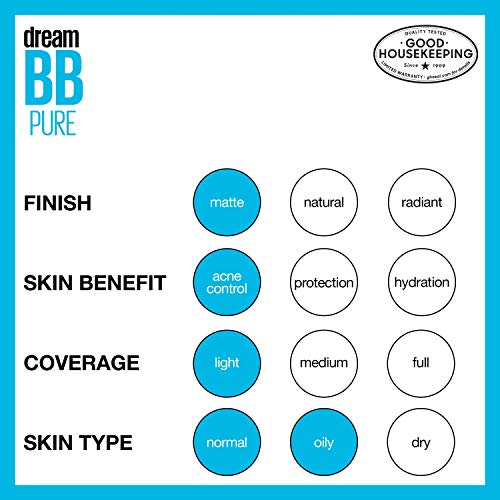 Maybelline Dream Pure Skin Clearing BB Cream, 8-in-1 Skin - Product Imagery