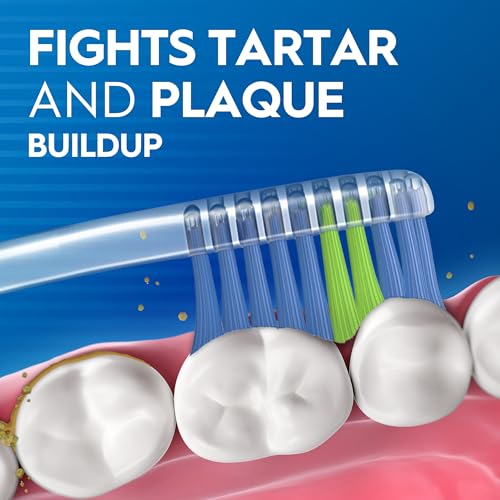 Oral-B Pro Health Fights Plaque & Tartar, 2 Count Medium Manual - Product Imagery