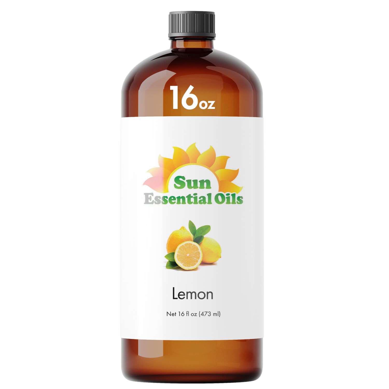 Sun Essential Oils Lemon Essential Oil 16oz | Bulk Size