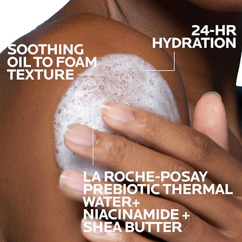 La Roche-Posay Lipikar AP+ Gentle Foaming Cleansing Oil, with - Product Imagery