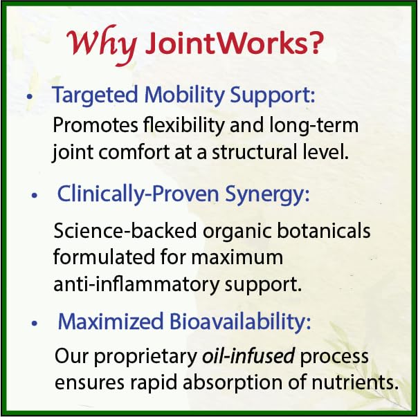 Bodymune JointWorks – Organic Joint & Muscle Support Supplement - Product Imagery
