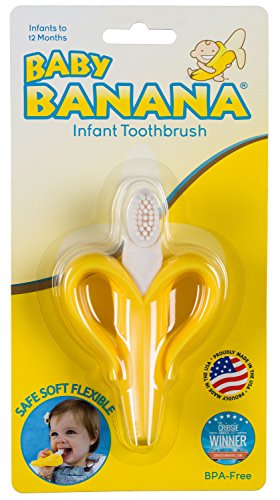 Baby Banana The Original, Banana Brush, Made in USA, Toddler - Product Imagery