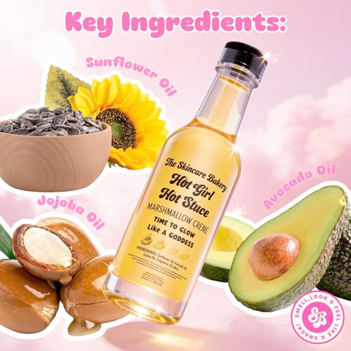 The Skincare Bakery Viral Hot Girl Hot Sauce Body Oil - Princess - Product Imagery