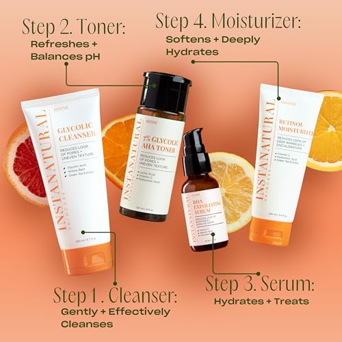 InstaNatural Retinol Moisturizer Nighttime Face Moisturizing - Product Imagery