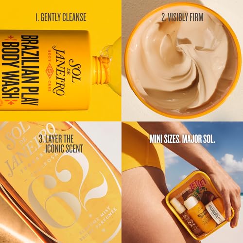 Sol de Janeiro Jet Set | Travel Shower Kit | $40 value - Product Imagery