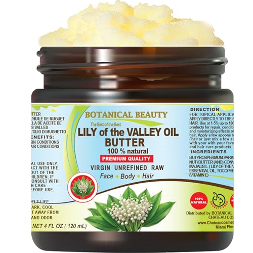 Botanical Beauty LILY OF THE VALLEY OIL BUTTER 100% Natural 4 - Product Imagery