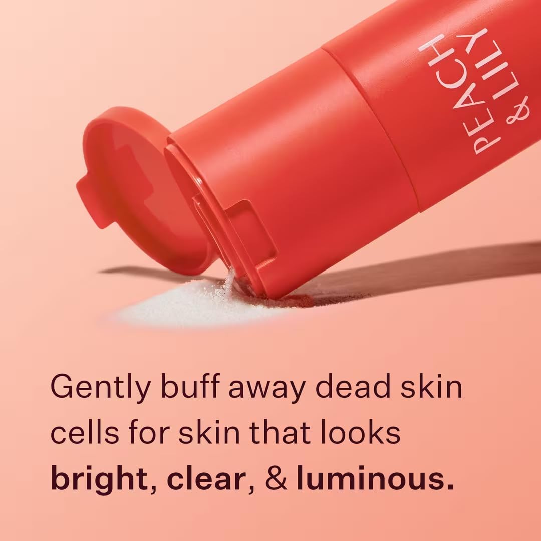 Peach Lily Glass Skin Face Polisher - Premium Selection Official Imagery - 3