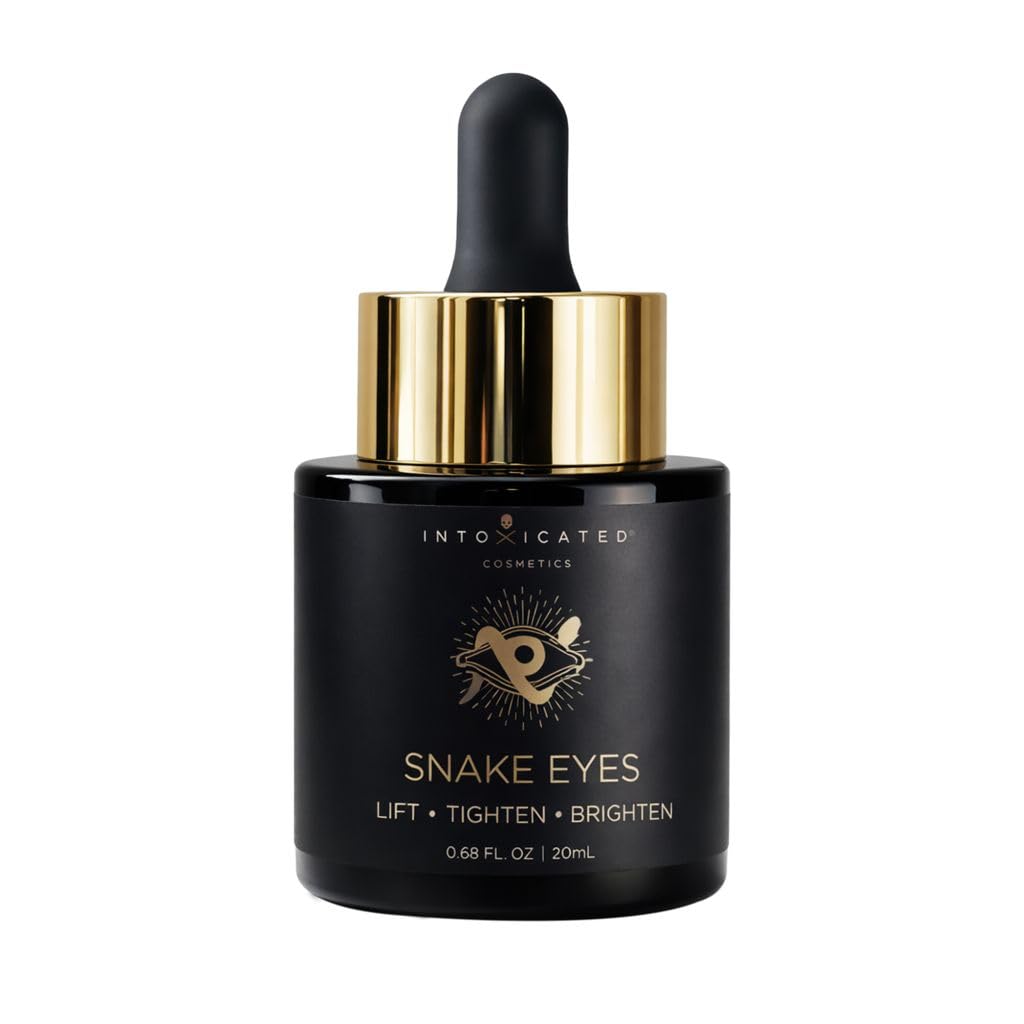 Intoxicated Cosmetics Snake Eyes Anti‑Aging Eye Serum with SYN‑AKE®, Beautifeye & Bakuchiol | Premium Firming, Lifting &