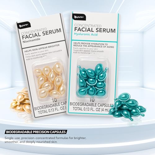 Hydration, Brightening, and Oil Control Facial Serum Kit | - Product Imagery