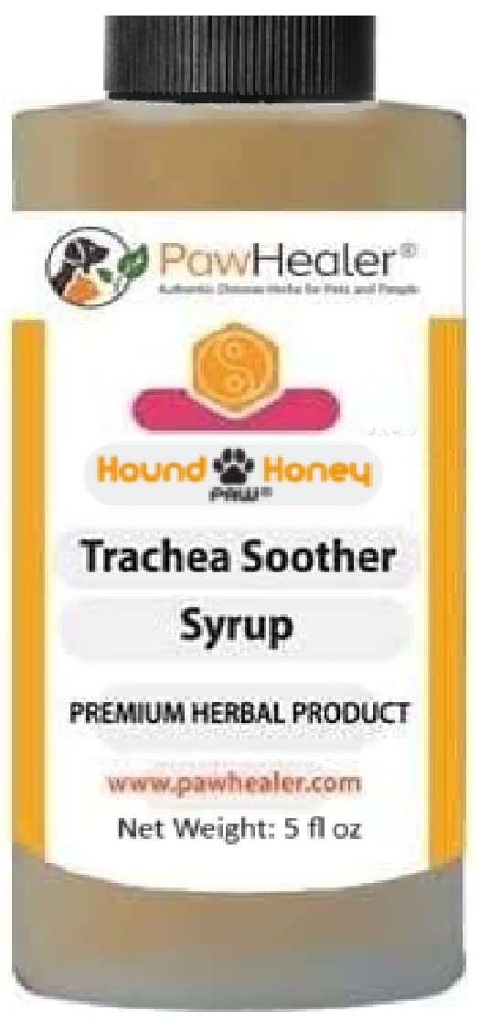 PawHealer Hound Honey: Trachea Soother Syrup - 150 ml (5 fl oz) - Product Imagery