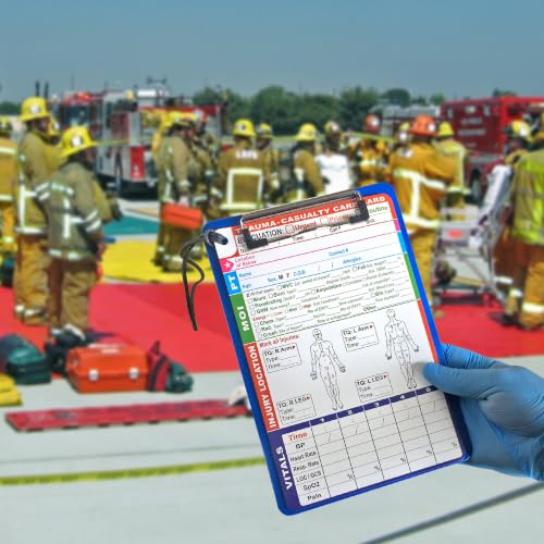 Trauma Casualty Care Card (TCCC) Package: (15 Pack) - Product Imagery