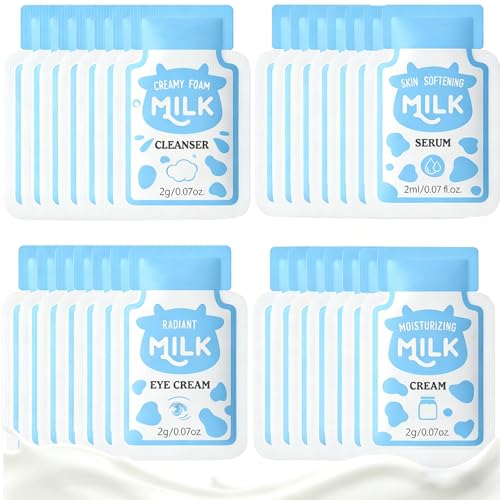 Lingyun 28 PCS Mini Travel Skincare Set, Hydrating Skin Face - Product Imagery