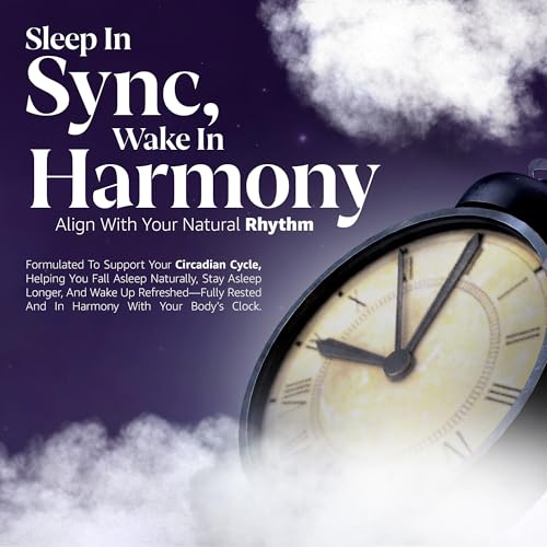 Premium Sleep Supplement: Vegan Night Capsules with Melatonin, - Product Imagery