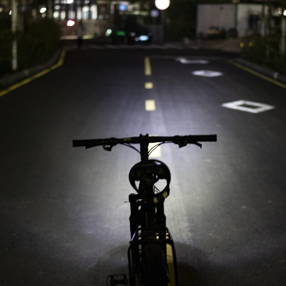 Onature 36V 48V Ebike Light Kit, Electric Bike Headlight with Horn, Ebike Tail Light with Turn Signal, Fits Rear Rack Mo