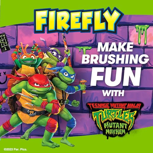 FIREFLY Clean N' Protect TMNT Power Toothbrush, 3D Cover, - Product Imagery