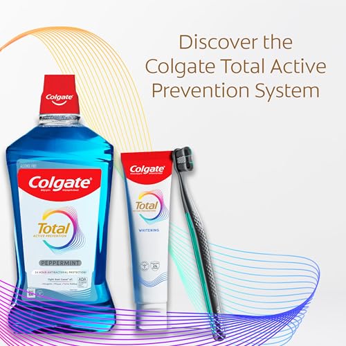 Colgate Total Whitening Charcoal Toothbrush, Soft, Black, 2 Pack - Product Imagery