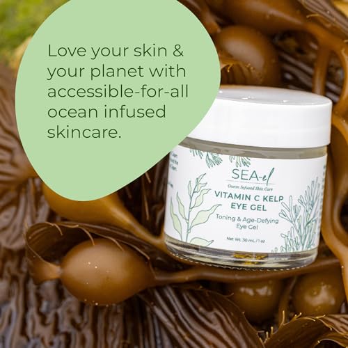 Sea-el Vitamin C Kelp Eye Gel Toning & Age Defying Skincare for - Product Imagery