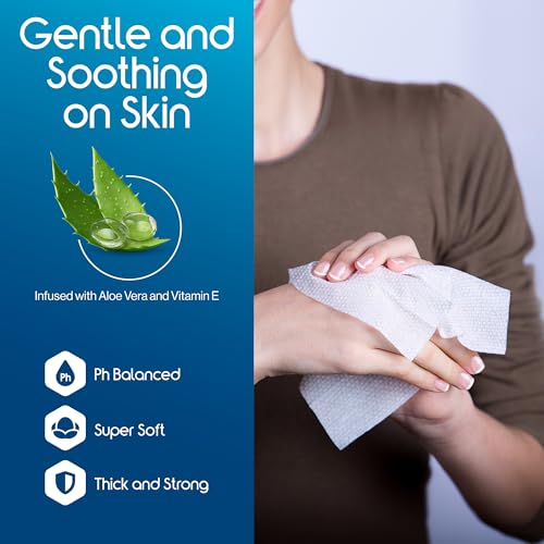 Inspire Adult Wet Wipes, Wash Cloths | Adult Wipes for - Product Imagery
