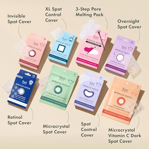 Rael Miracle Invisible Spot Cover Hydrocolloid Acne Pimple - Product Imagery