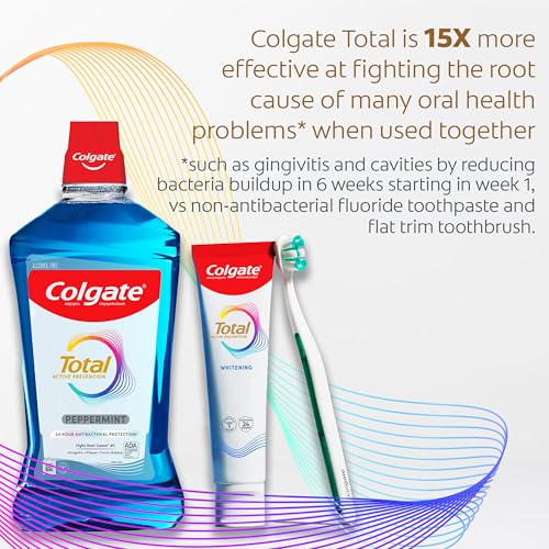 Colgate Total Foaming Clean Toothbrush, Soft, White, 2 Pack - Product Imagery