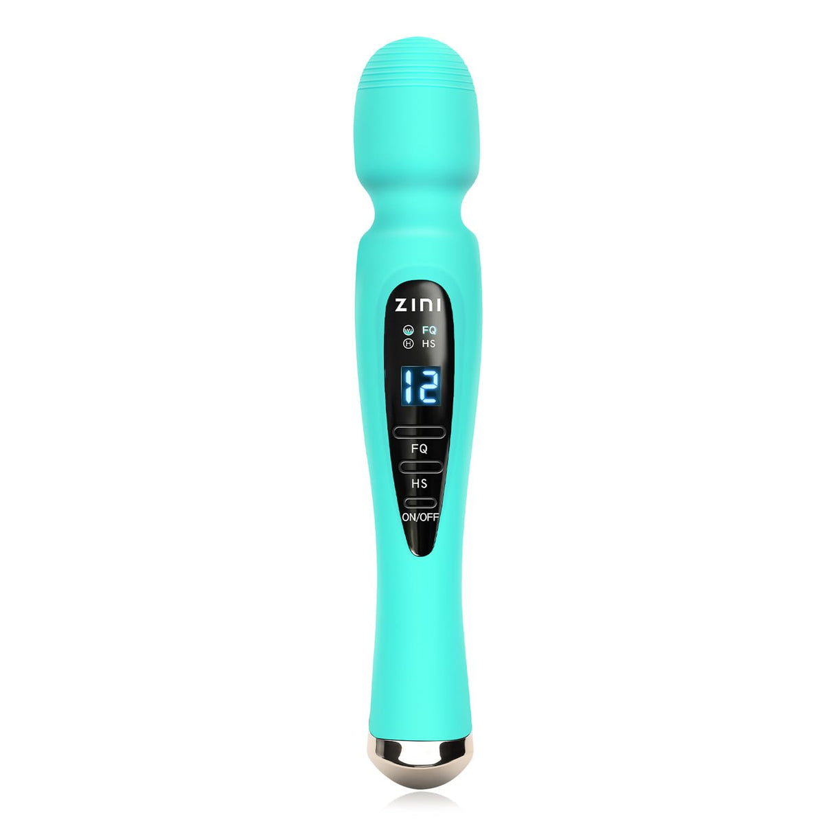 Seritivo Cordless Massager with LCD Display, Personal Massager for Pain Relief, Powerful 12 Massages Wand, Blue – produc