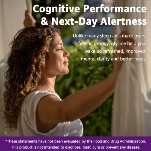 Glycine Gummies, Glycine 3g Supplements, Sleep Gummies for - Product Imagery
