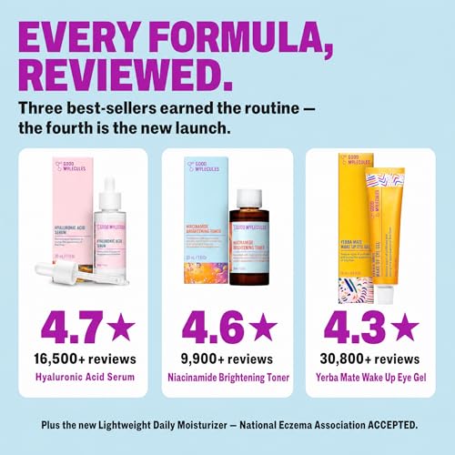 Good Molecules The Daily Essentials Set, 4-Step Skin Care Kit, 4 - Product Imagery