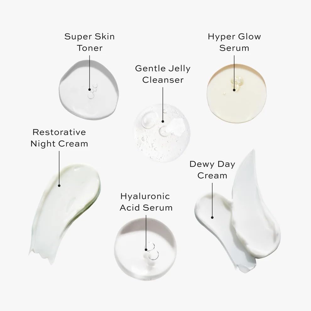 DIME Beauty The Works Discovery Set - 6-Piece Skincare Kit - Product Imagery