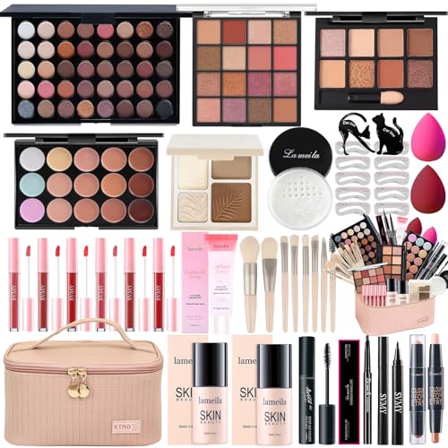 Peenice All in One Makeup Kit for Women Full Kit, Makeup Gift Sets for Women Teens Girls, Makeup Essential Bundle Includ
