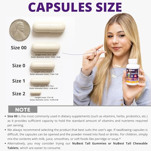 NuBest Tall 10+ Premium Bone Strength Formula, Enhanced Immunity - Product Imagery