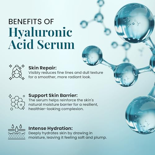 RemeVerse Hyaluronic Acid Serum - 100% Pure Formulation for - Product Imagery
