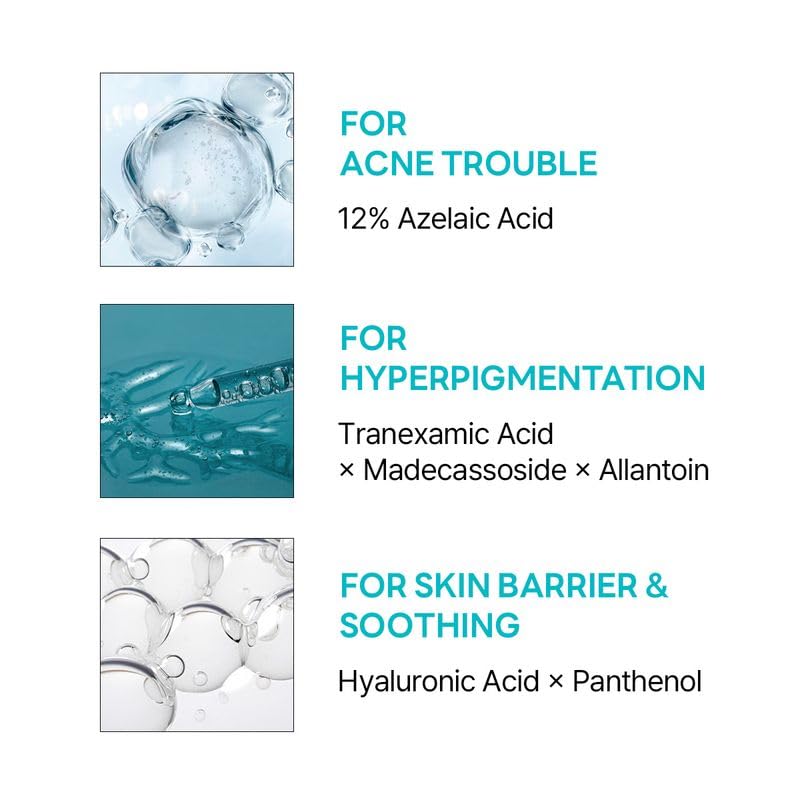 ROUND LAB Azelaic Acid 12 Soothing Serum, 1.01 Fl Oz - Product Imagery
