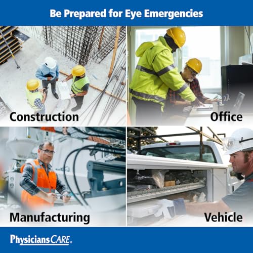 PhysiciansCare by First Aid Only 7-006 Eye Wash Solution, 4 oz - Product Imagery