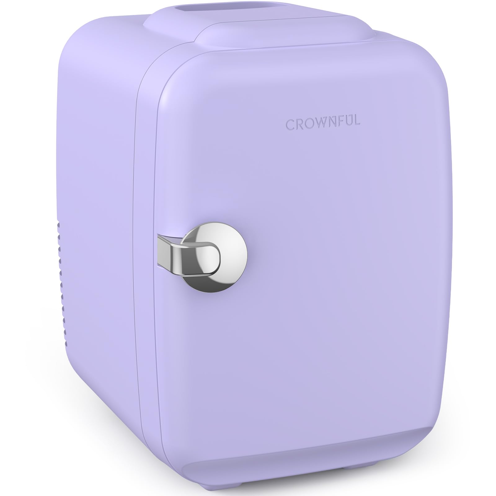 CROWNFUL Mini Fridge, 4 Liter/6 Can Portable Cooler and Warmer - Product Imagery