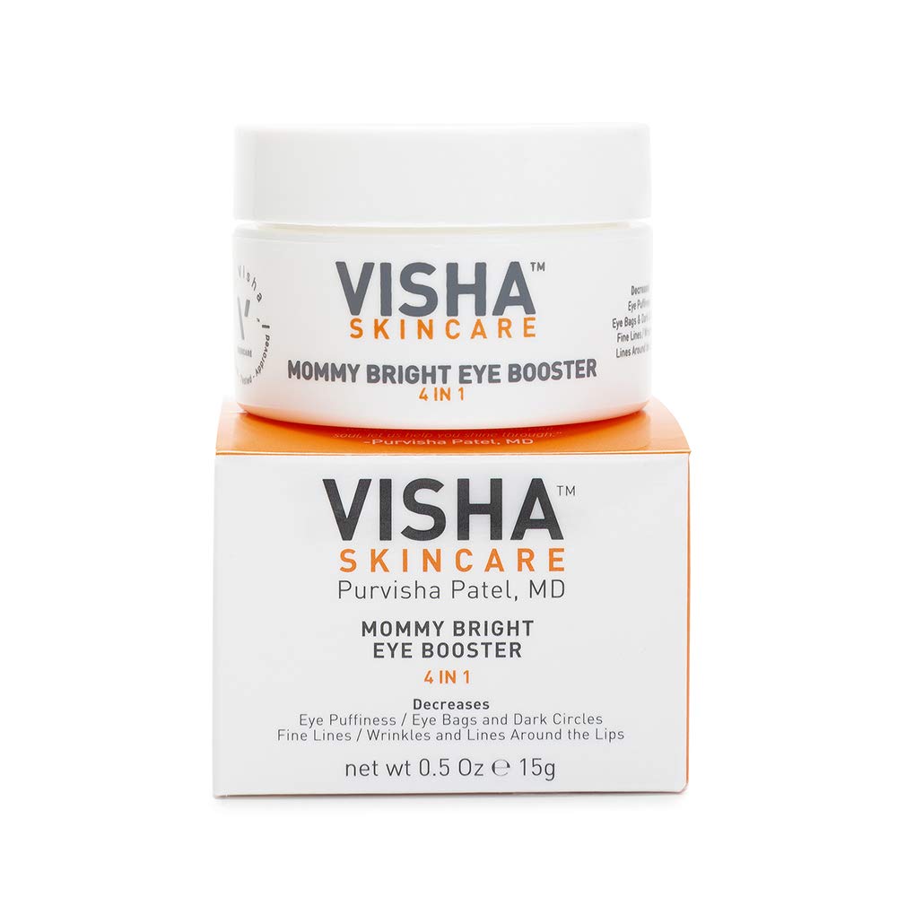 Visha Safe for Pregnant and Nursing Women to Dramatically Reduce Eye Puffiness and Minimize the Appearance of Dark Under