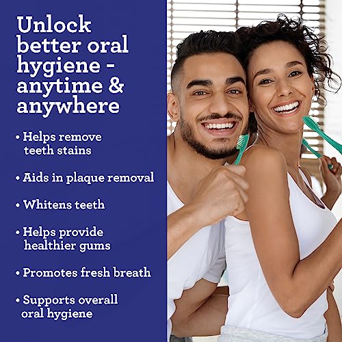 GuruNanda Folding Toothbrush with Built-in Cover, Perfect for - Product Imagery