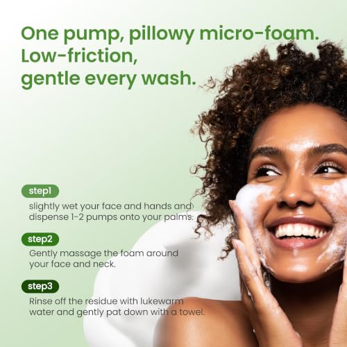 NEOGEN Dermalogy Real Fresh Foam Green Tea Facial Cleanser 5.64 - Product Imagery