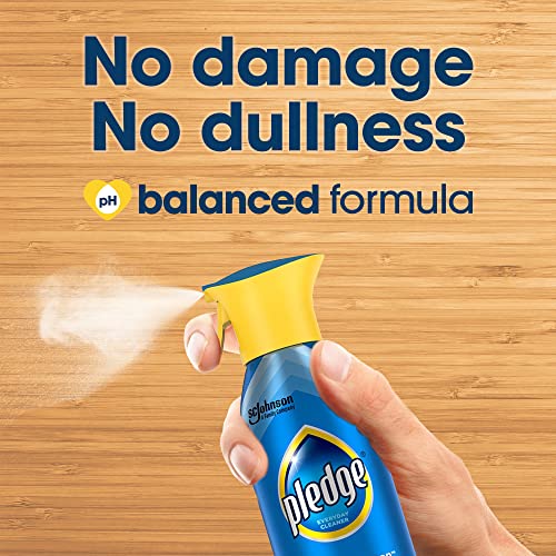 Pledge pH Balanced Multi Surface Cleaner Spray, Rainshower, - Product Imagery