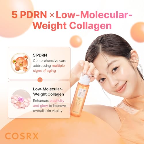 COSRX 5 PDRN Collagen Serum, Anti-aging, Glass Skin & Plumping, - Product Imagery