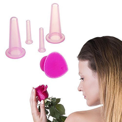 Face Cupping Set - Cupping Therapy Sets - Facial Cupping System - Product Imagery