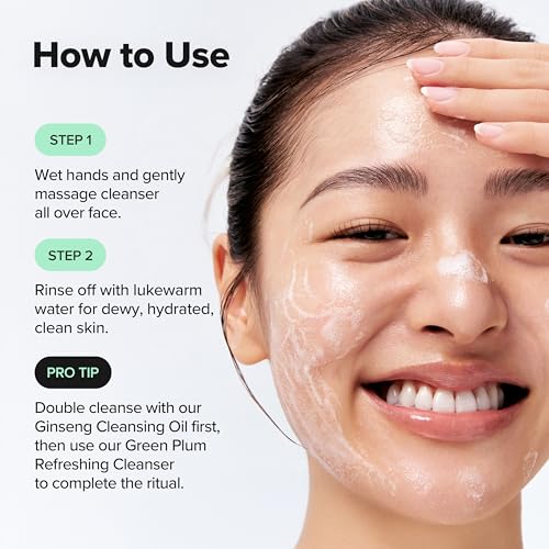 Beauty of Joseon Green Plum Refreshing Cleanser Gel Type Deep - Product Imagery