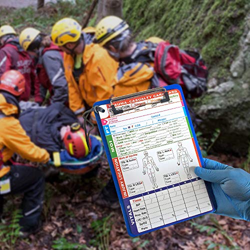 Trauma Casualty Care Card (TCCC) Package: (15 Pack) - Product Imagery