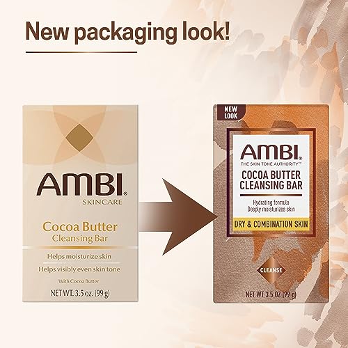Ambi Cocoa Butter Cleansing Bar, 3.5 Ounce - Product Imagery
