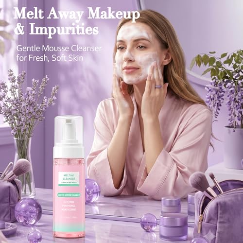 Skincare Routine Set - Facial Care Kit with Cleanser, Serums, - Product Imagery